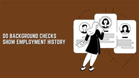 Does a background check show employment history. Things To Know About Does a background check show employment history. 